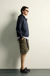 BLOUSON LÉGER REGULAR FIT EN POPELINE