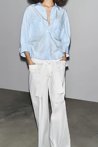 ZW COLLECTION STRIPED SHIRT