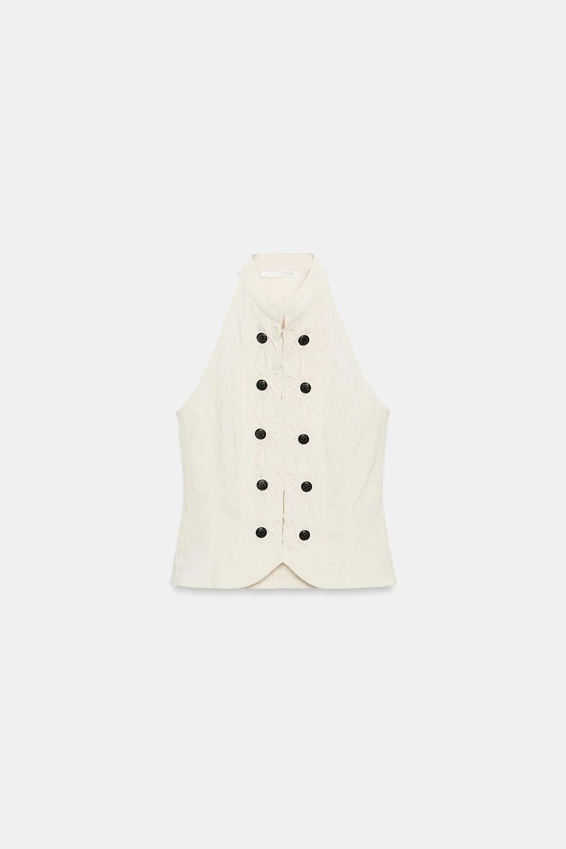 HALTER NECK VEST