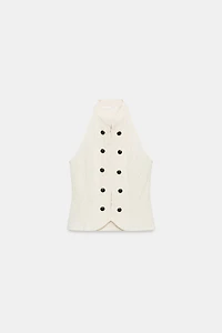 HALTER NECK VEST