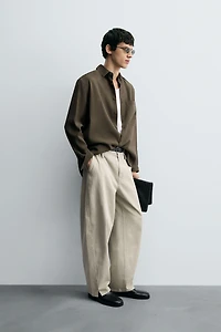 CHEMISE FLUIDE COUPE DÉCONTRACTÉE