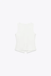 TOP GILET BOUTONS