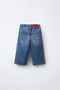 LILO & STITCH © DISNEY EMBROIDERED CULOTTE JEANS