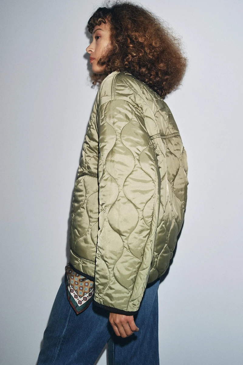 ZW COLLECTION REVERSIBLE PADDED JACKET