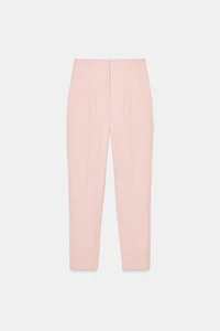 HIGH-WAISTED ANKLE PANTS