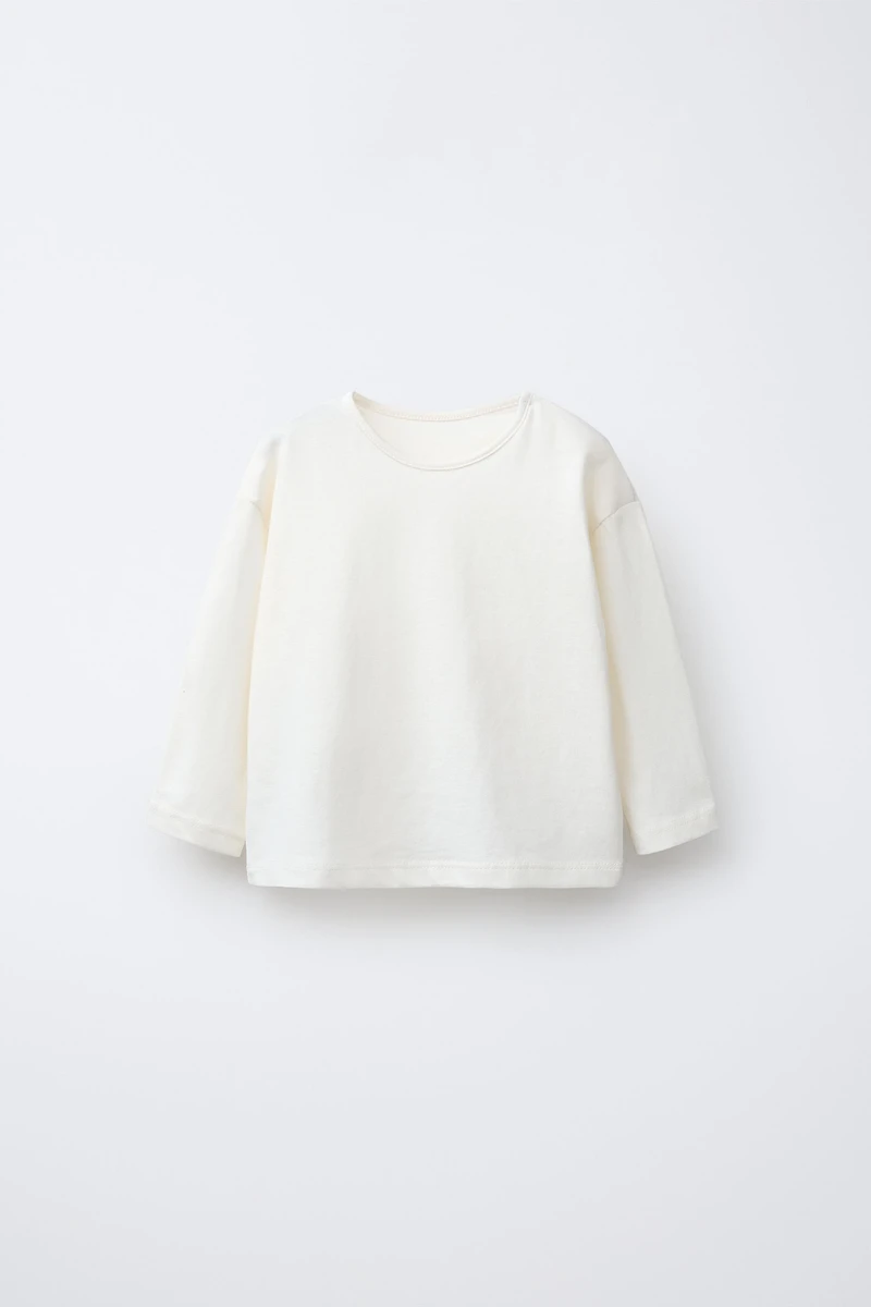 THREE-PACK OF STRIPED AND SOLID T-SHIRTS