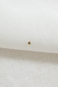 LINEN EMBROIDERED CANCER NAPKIN | MARISA BERENSON