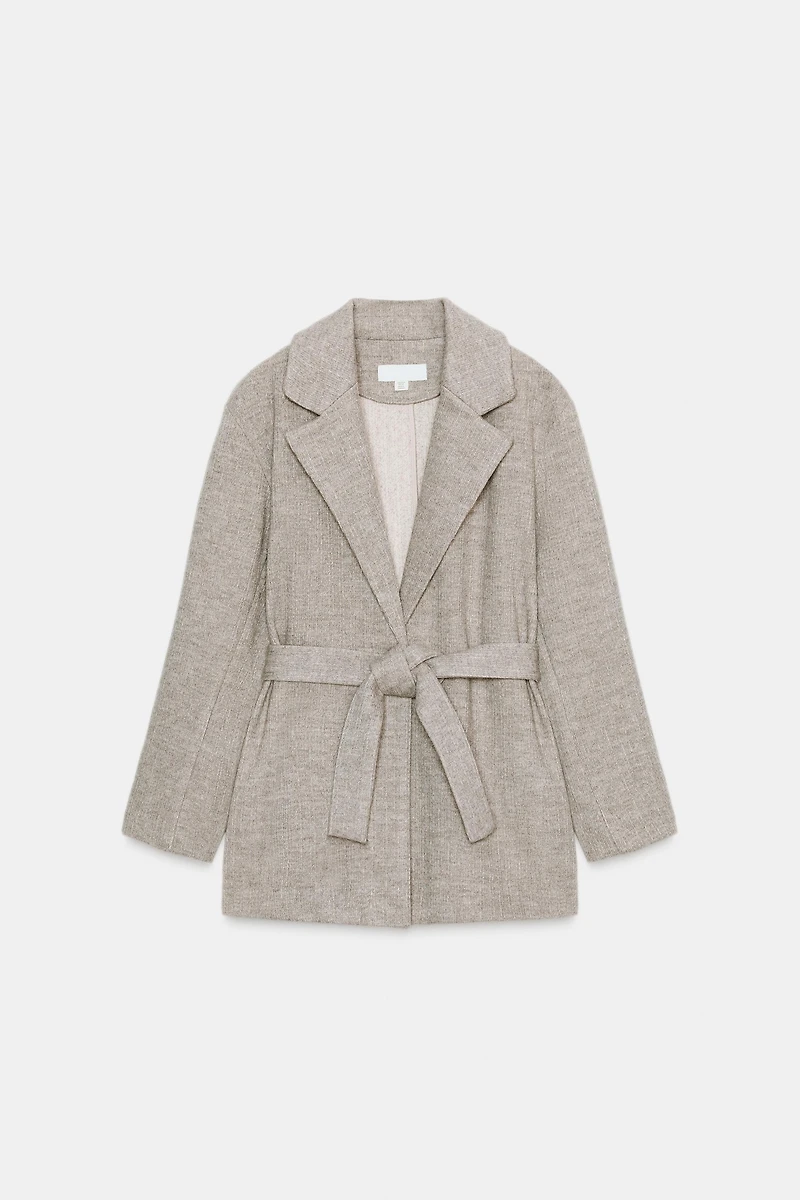SOFT BELTED BLAZER