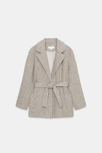 SOFT BELTED BLAZER