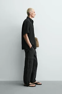 FLUID TEXTURED RELIEF SHIRT