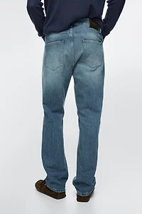 Straight-leg jeans