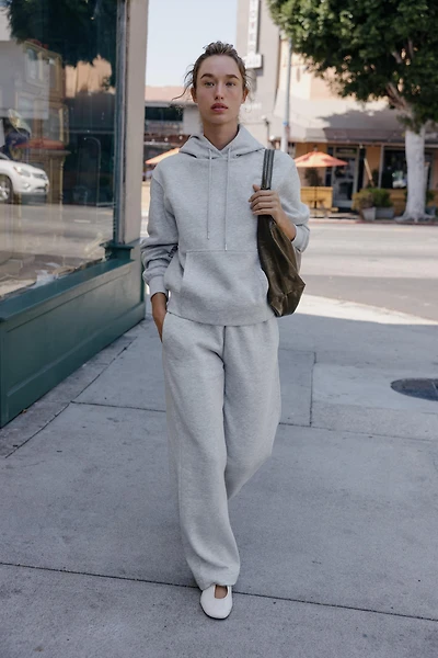 PANTALON EN MOLLETON BASIQUE