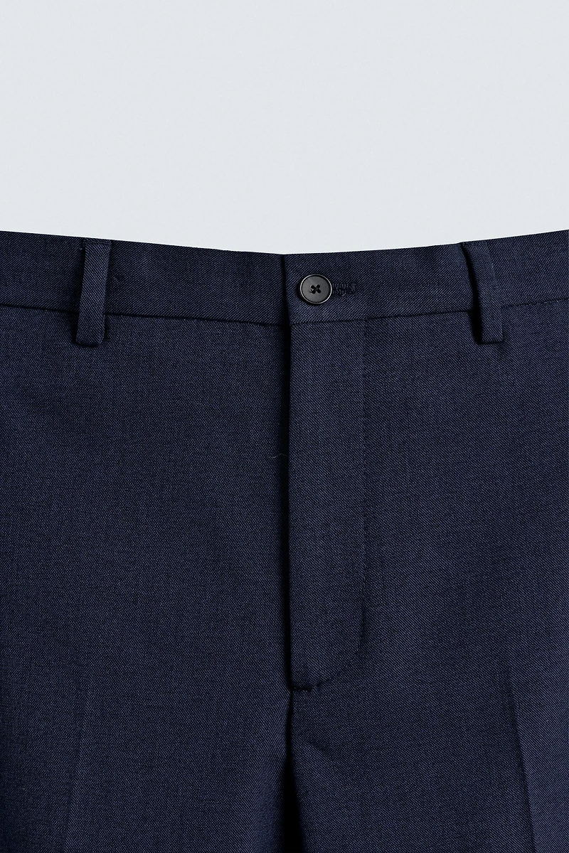 SLIM FIT SUIT PANTS