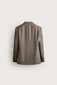 VESTE DE COSTUME STRUCTURÉE EN LAINE
