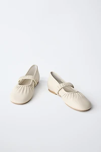 BALLERINES EN CUIR
