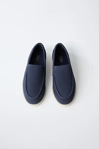 LEATHER BOAT SHOES