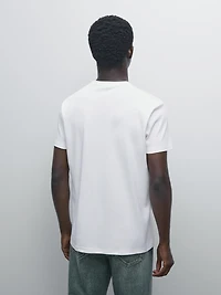 T-shirt 100 % coton mercerisé