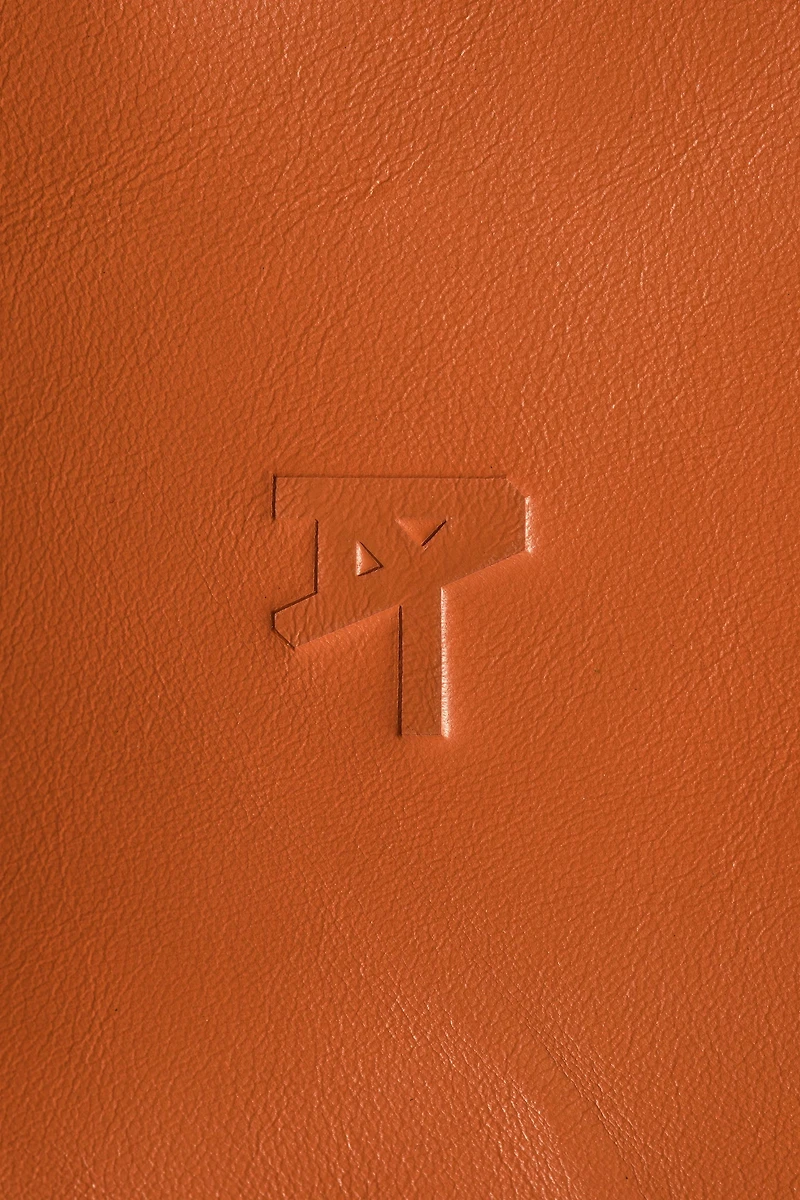 LEATHER SHOPPER BAG