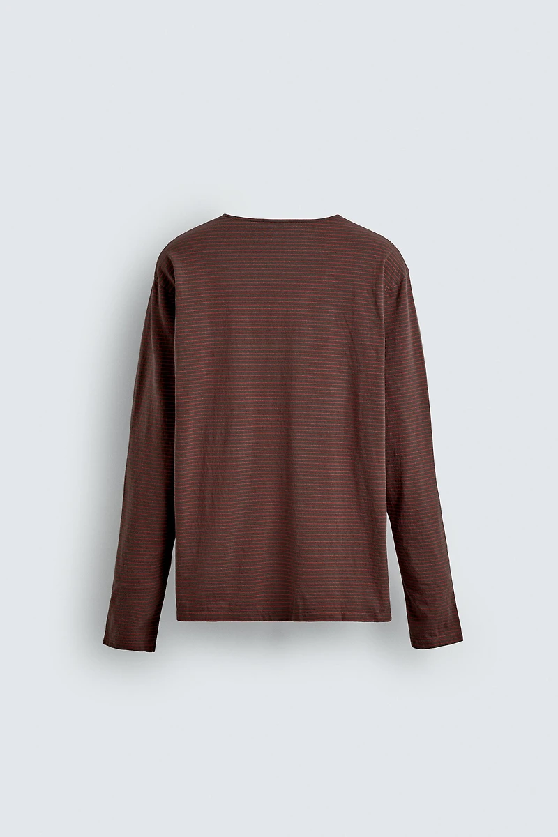 STRIPED JACQUARD T-SHIRT