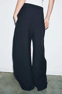 PANTALON WIDE LEG À PINCES ZW COLLECTION