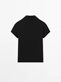 100% cotton short sleeve polo shirt