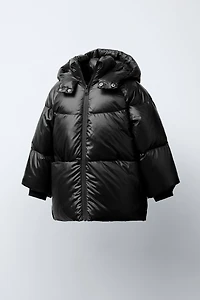 DOWN PUFFER COAT WATER REPELLENT AND WIND RESISTANT
