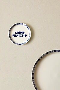 ASSIETTE À PAIN CÉRAMIQUE CRÈME FRAICHE