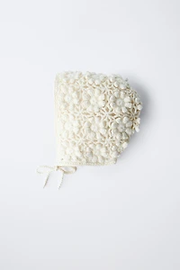 CROCHET KNIT BONNET