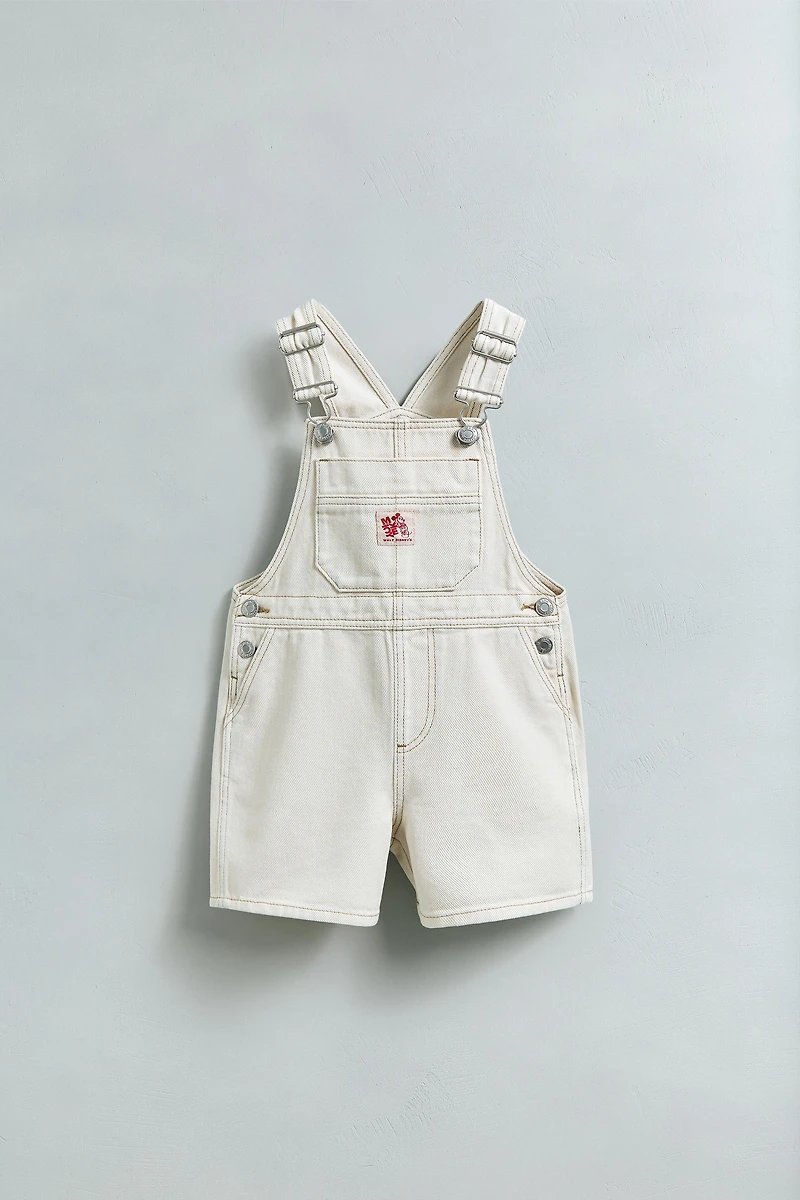 MICKEY MOUSE © DISNEY TWILL OVERALL SHORTS