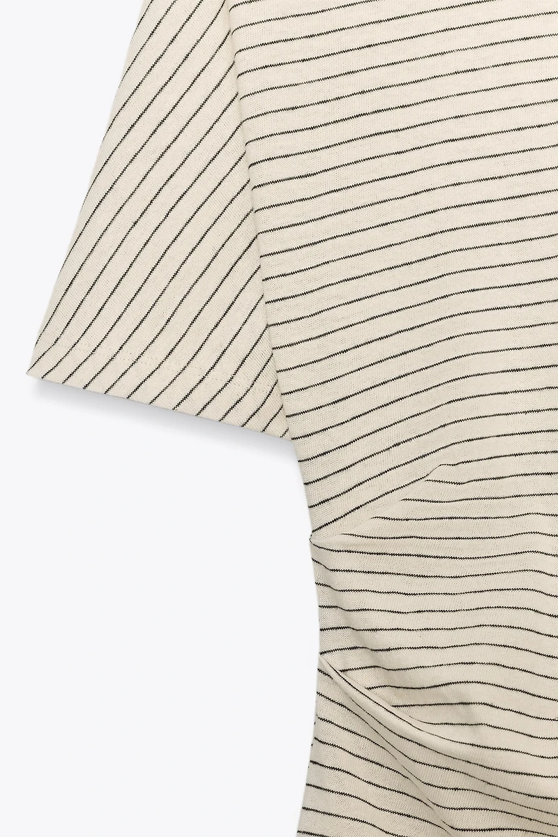 T-SHIRT RUSTIQUE PLIS