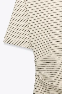 T-SHIRT RUSTIQUE PLIS