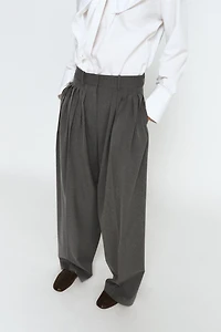 PLEATED PANTS ZW COLLECTION
