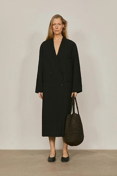 Long double-breasted trench coat - LIMITED EDITION
