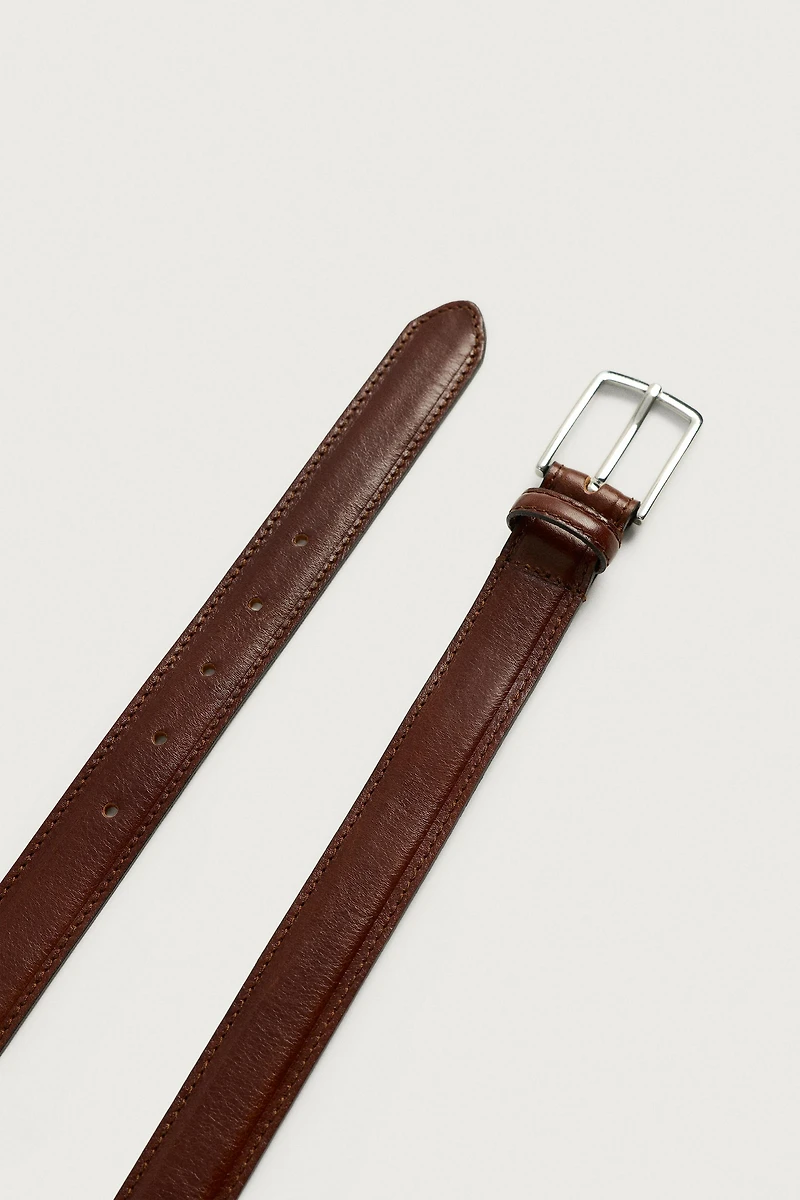 DRESS LEATHER BELT