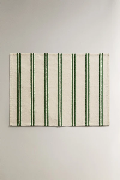 STRIPED COTTON PLACEMAT
