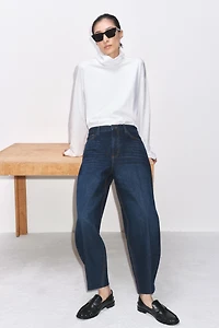 JEAN ZW COLLECTION BARREL TAILLE HAUTE