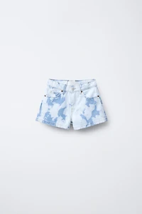 SHORT EN DENIM TIE DYE
