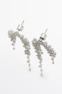 Boucles d’oreilles cascade brillants