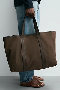 SAC SHOPPER EN TISSU