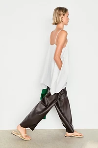 Flowing spaghetti strap top