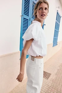 SHORT SLEEVE BALLOON SHIRT