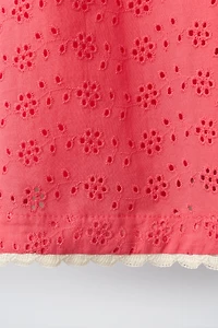 SHIFFLY EMBROIDERED LACE DRESS