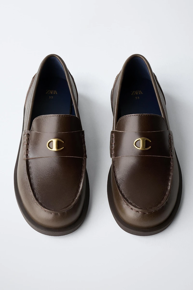 MOCASSINS EN CUIR CHAMPION ® X ZARA