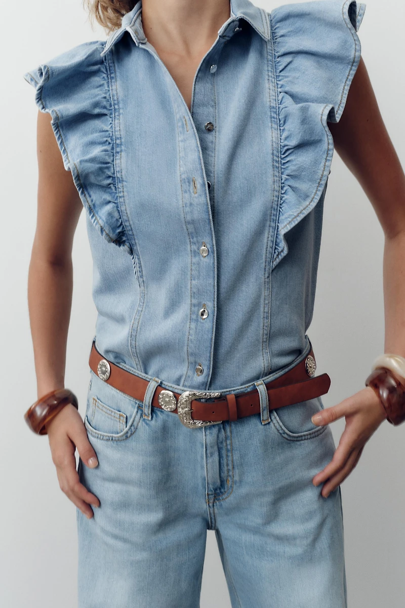 JEAN Z1975 STRAIGHT TAILLE HAUTE FULL LENGTH