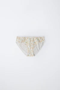 6-14 ANS/ LOT DE SIX CULOTTES À FLEURS