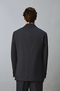 VESTE RELAXED FIT 100 % LAINE
