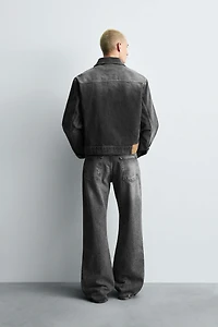 WIDE FLARE FIT JEANS