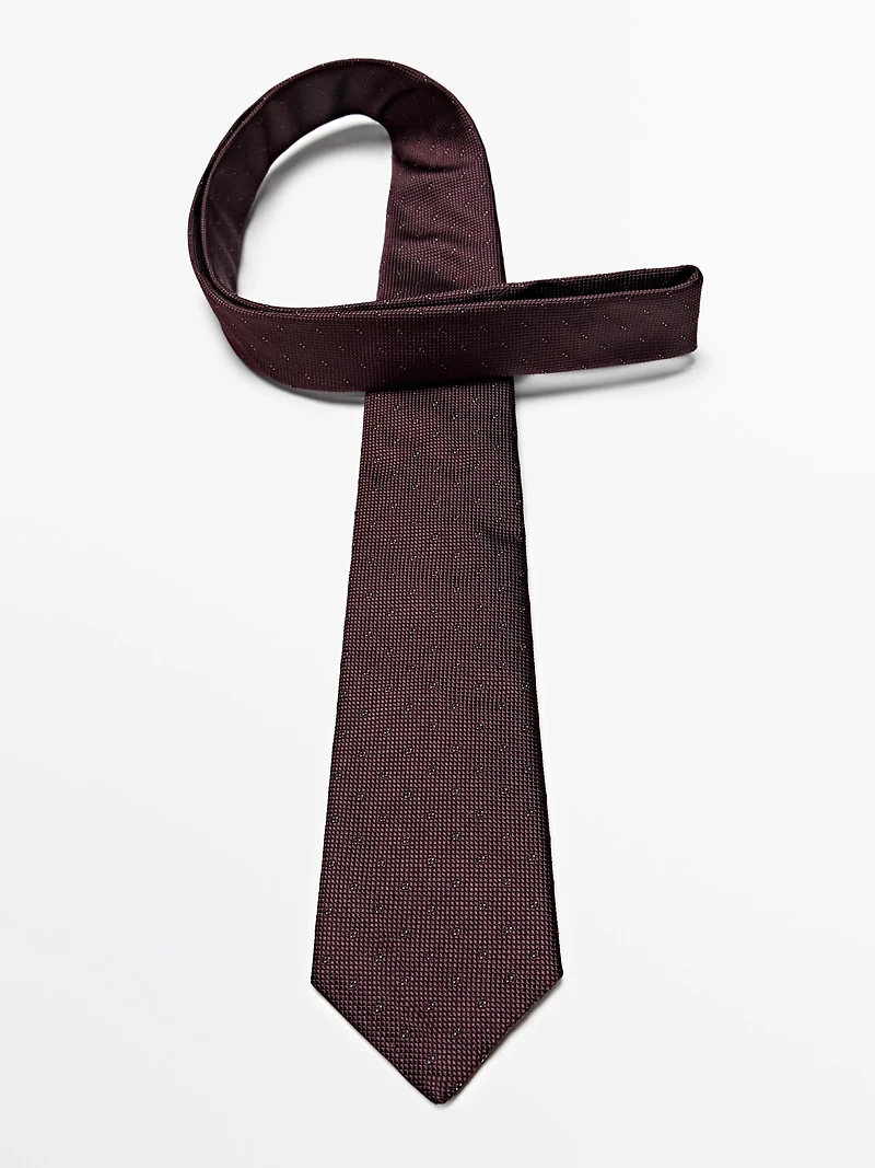 100% silk tie