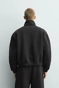 CROPPED FIT TECHNICAL JACKET