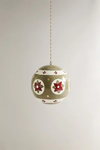 CHRISTMAS TREE ORNAMENT PAPER STAR BALL